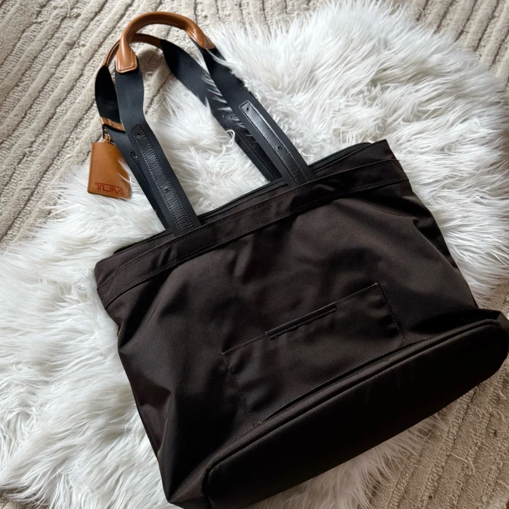 Tumi Companion Espresso Tote Bag Original Collection 223119 Laptop Bag